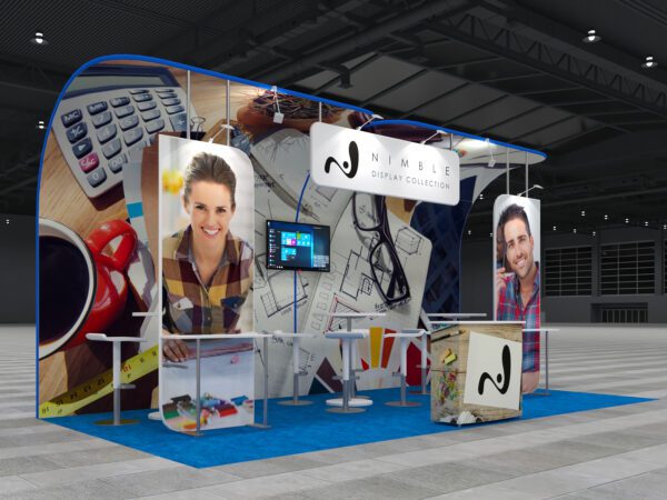 10X20 Tension Fabric Exhibit Booth (Self-Build) AENIM353 - Image 3
