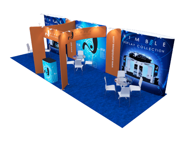 10X30 Tension Fabric Exhibit Booth (Self-Build) AENIM1031 - Image 4