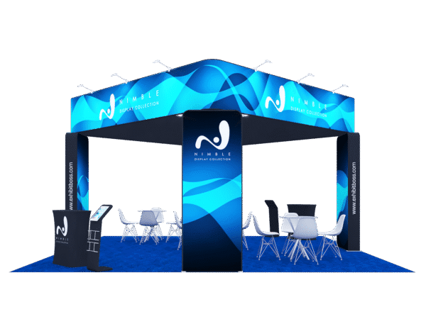 20x20 Tension Fabric Exhibit Booth (Self-Build) AENIM600 - Image 2