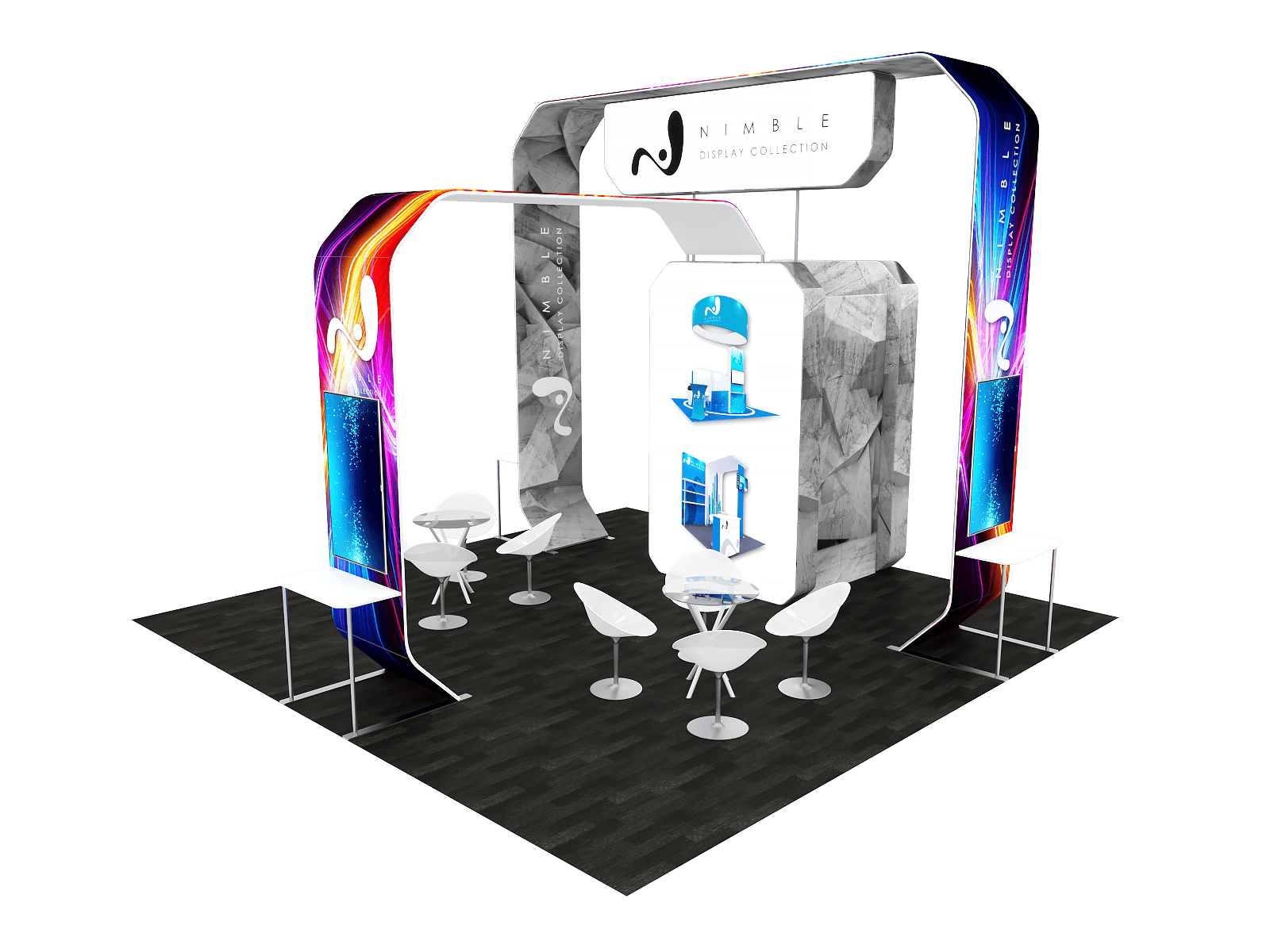 Custom Trade Show Booth Display Design | Exhibit Boss Houston